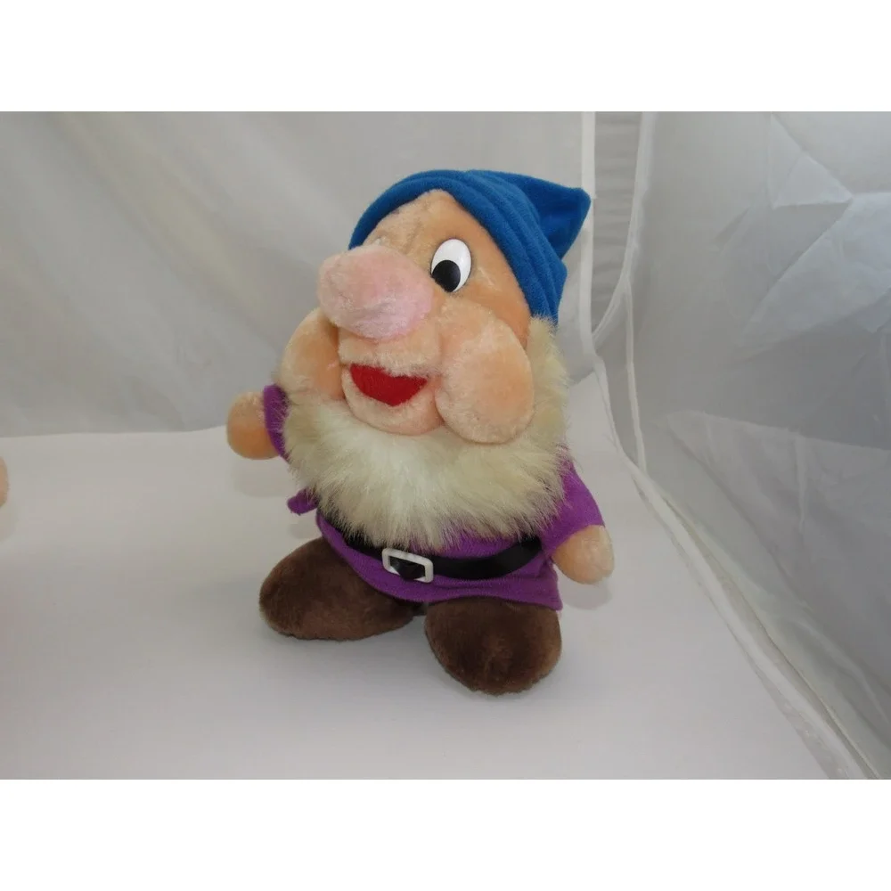 Vintage Disney Parks Snow White & Seven Dwarfs Plush Dolls - Doc &‎ Sneezy